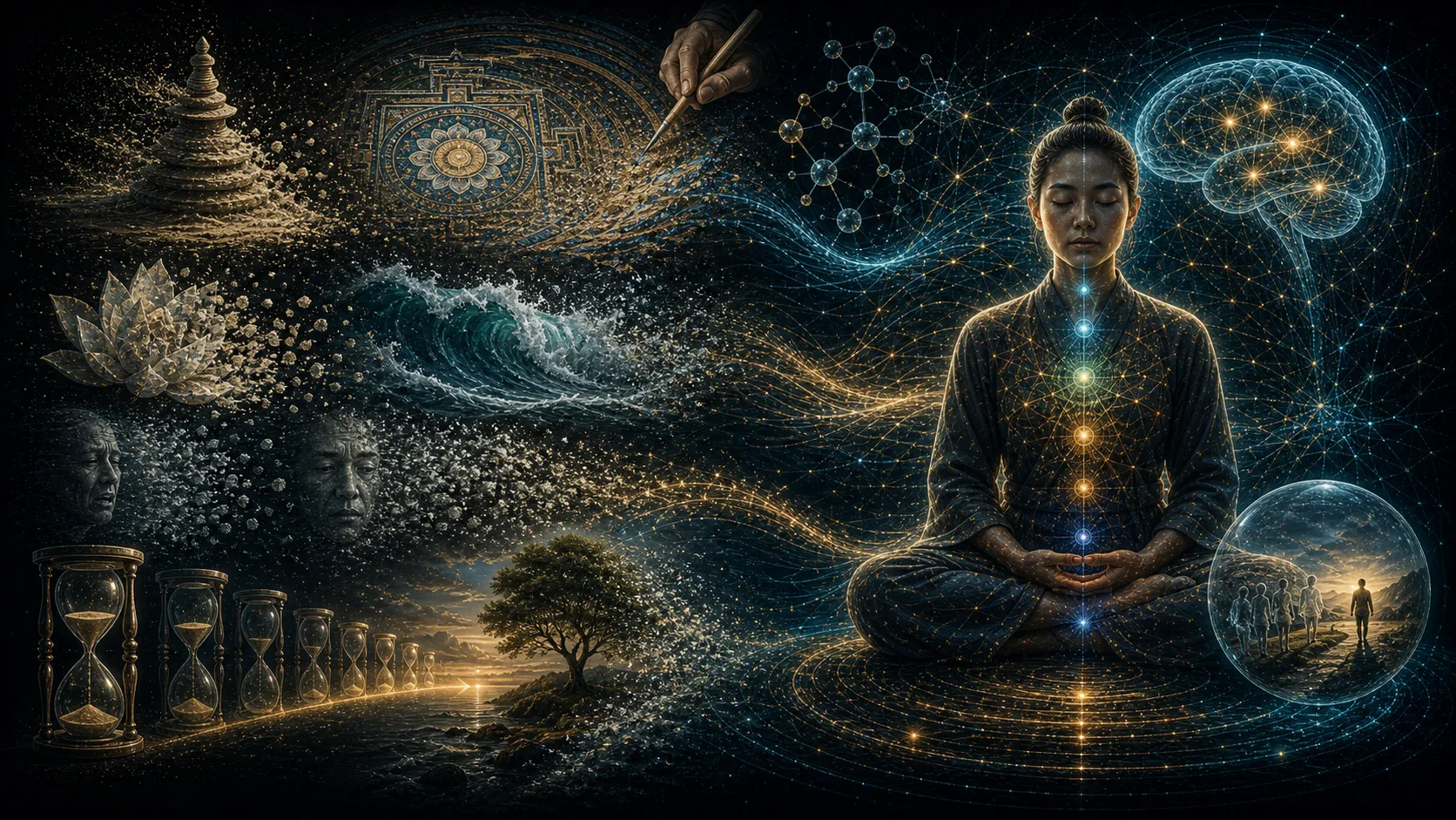 Concept map for Buddhism and the Arrow of Time