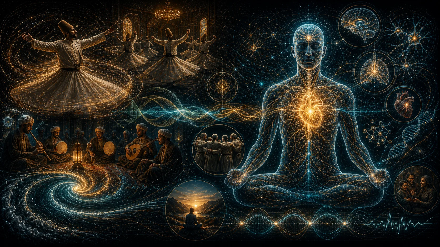 Concept map for Sufism and the Harmony of Life