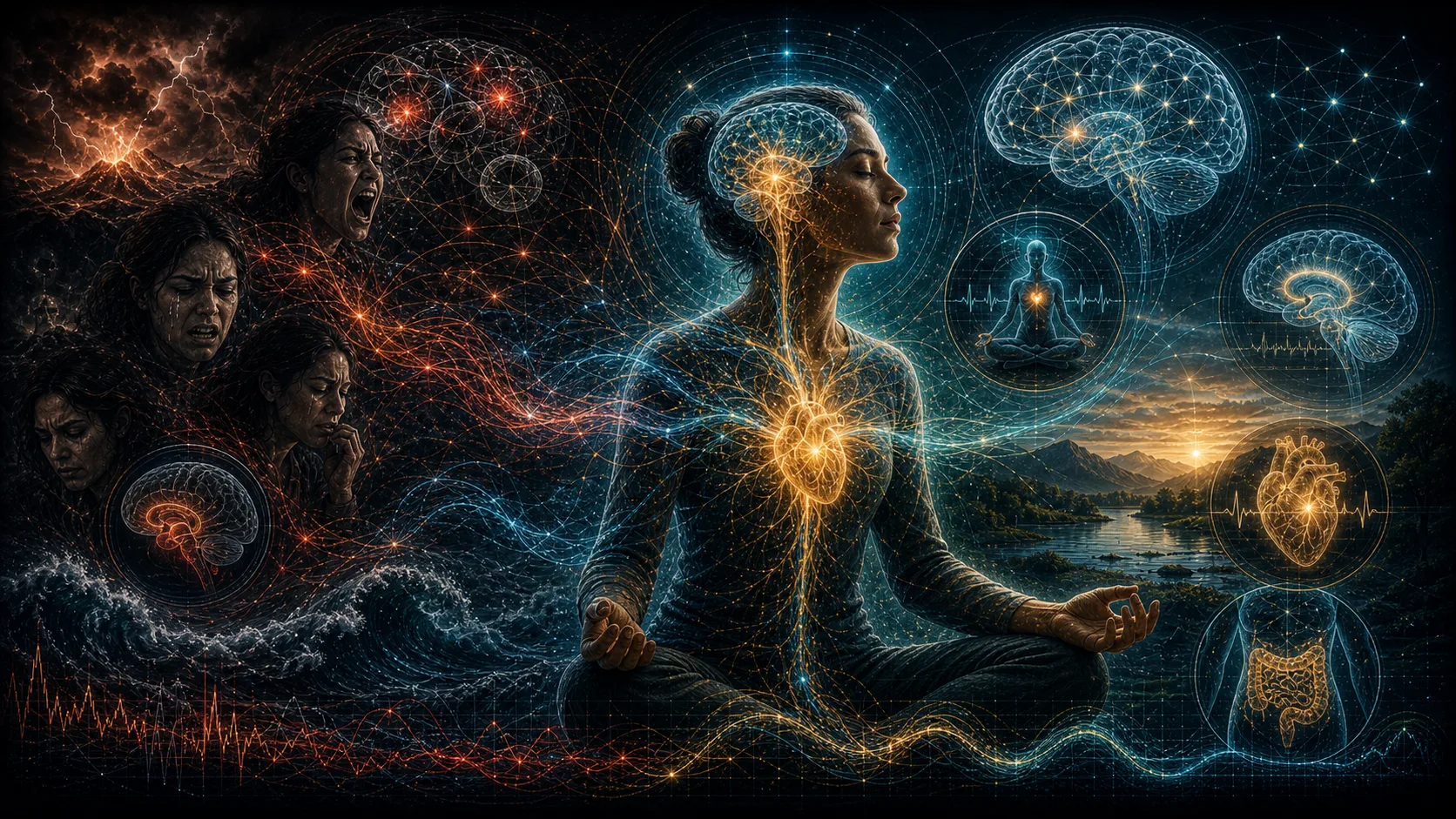 Concept map for Consciousness, Emotion, and Emotional Sovereignty