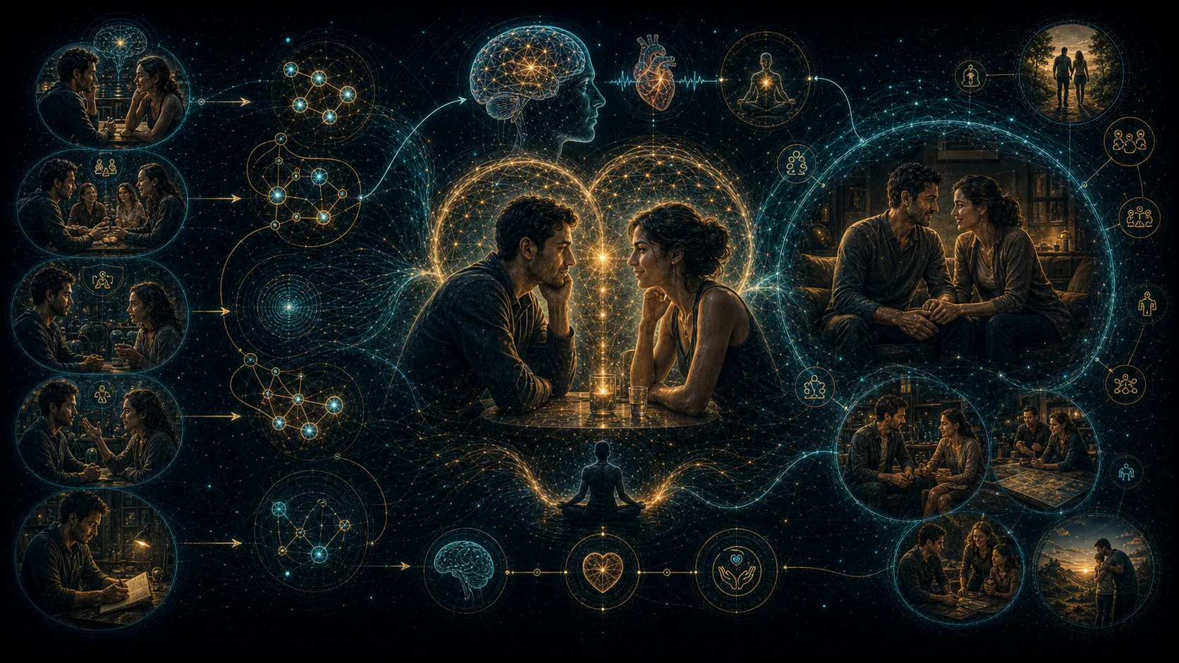 Concept map for Dating — the Applied Curriculum