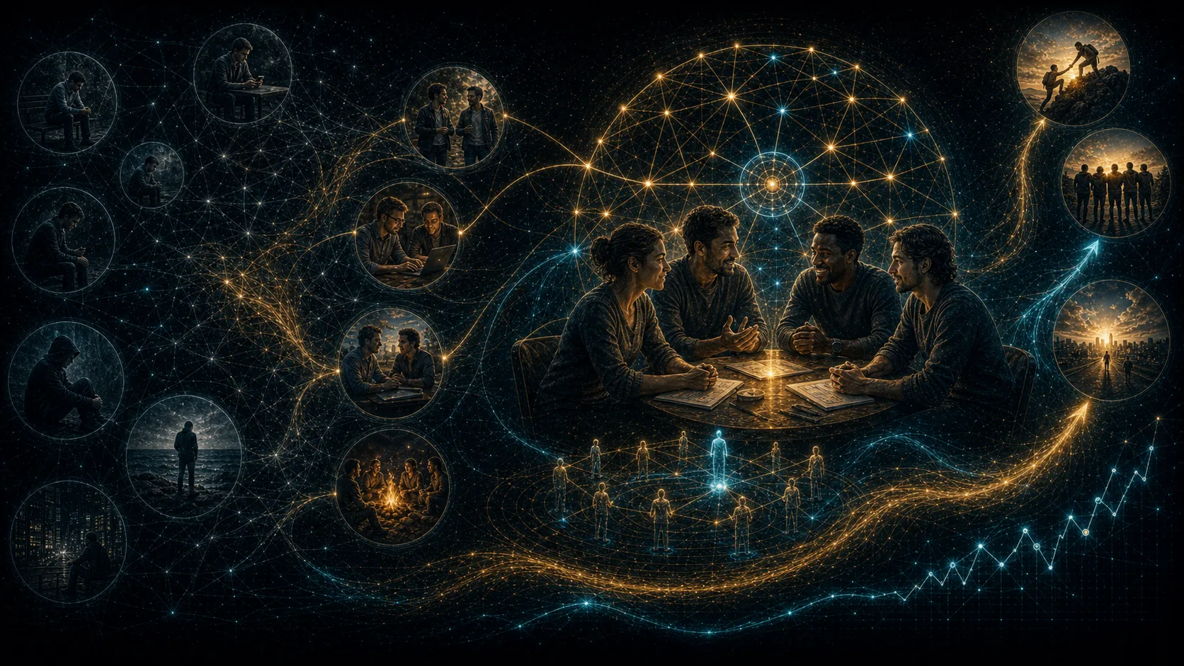 Concept map for Friendship, Mastermind, and Social Networks